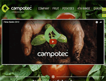 Tablet Screenshot of campotec.pt